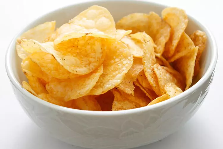 Cips Fabrikasından Rezalet Görüntüler