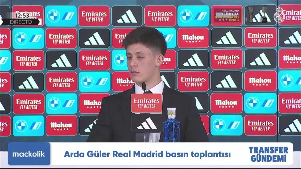 Türkiye’nin Evladı Arda  Madrid’de Diline Sahip çıktı.