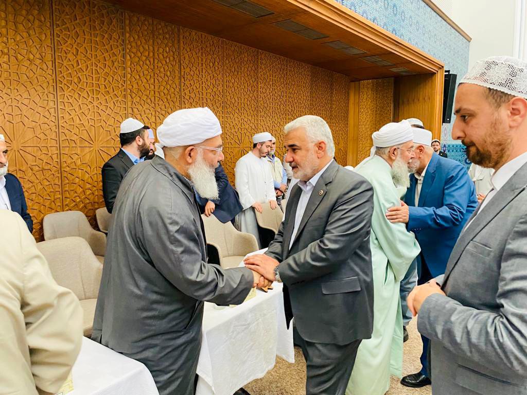 Yapıcıoğlu Menzil Şeyhinin Vefatı Sebebiyle Yakınlarına Taziyede Bulundu