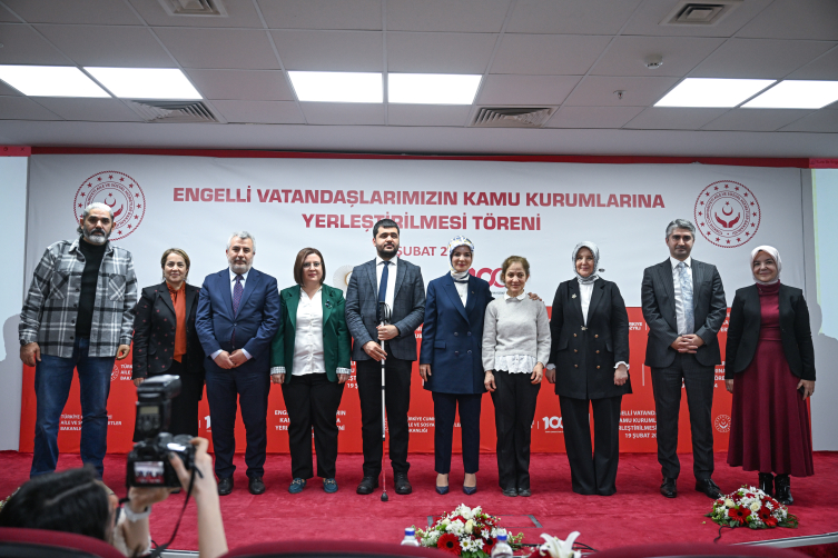 Bakan Göktaş: Engellilerin Kamu Kurumlarına Yerleştirilmesi Töreni’nde konuştu