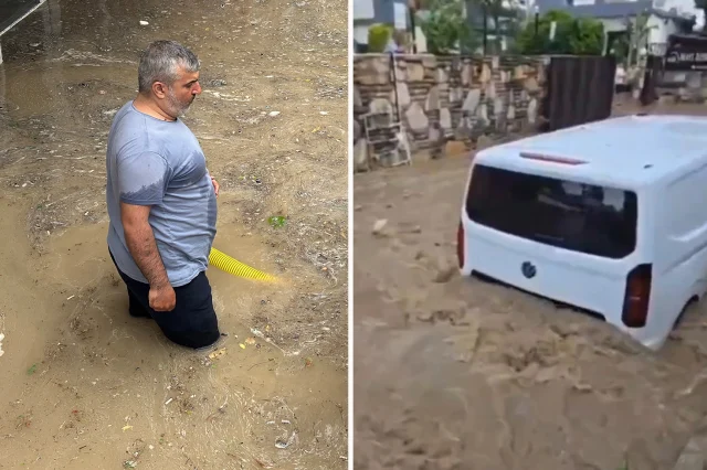 BAYRAMIN İKİNCİ GÜNÜNDE KABUS! EDİRNE’DE İŞ YERLERİNİ SU BASTI, BODRUM SELE TESLİM OLDU
